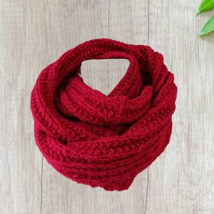 Cuello Dos Vueltas Rojo